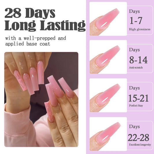 30ml solid color nail extension gel clear nude acrylic semi-permanent soak off UV LED fast extension gel polish for DIY nail art